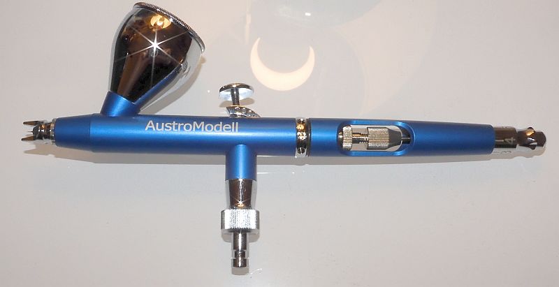 Airbrush review Harder and Steenbeck Chameleon Infinity Aluminum airbrush 